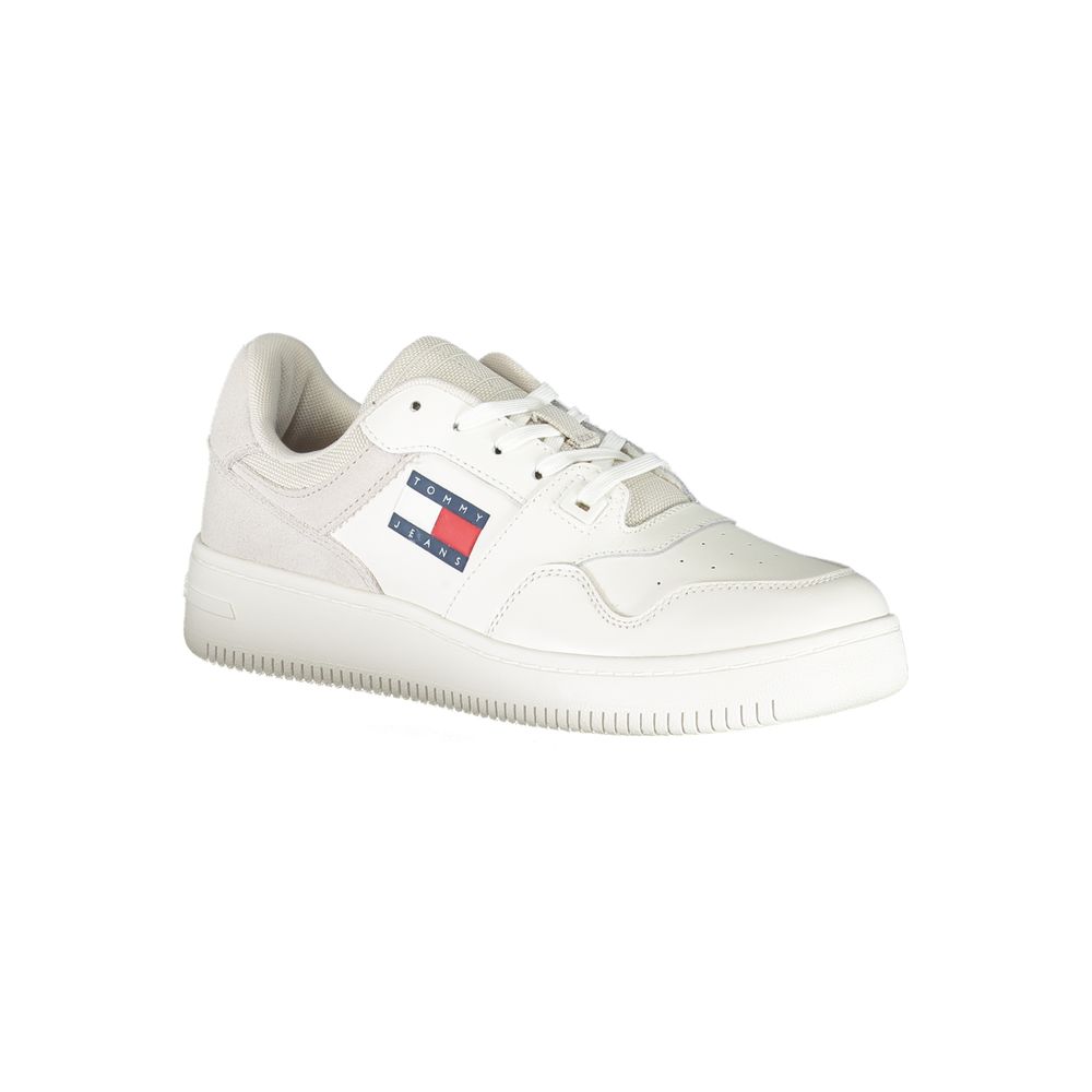Tommy Hilfiger white canvas sneakers
