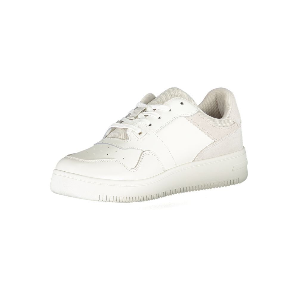 Tommy Hilfiger white canvas sneakers