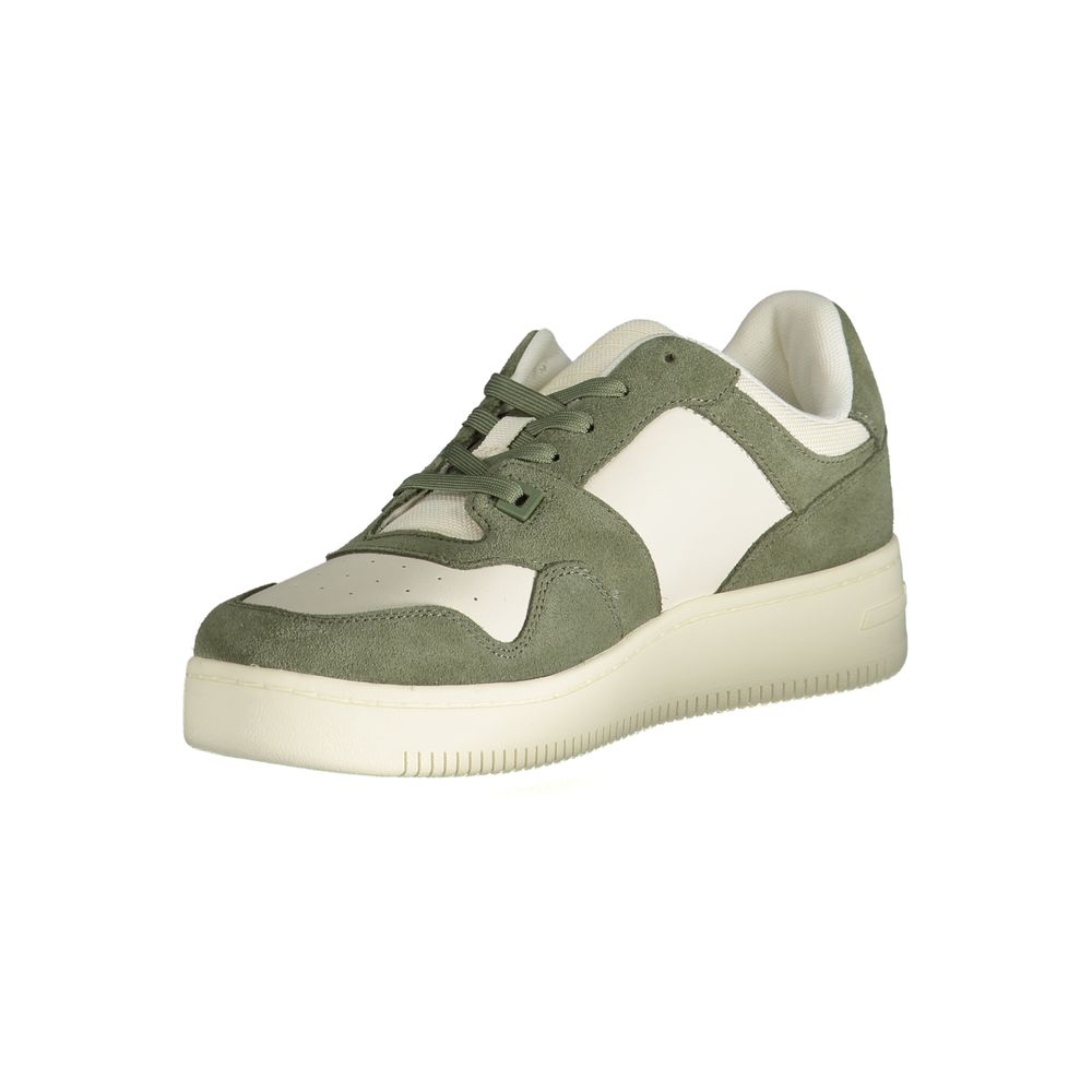 Tommy Hilfiger Grüner Polyester-Sneaker