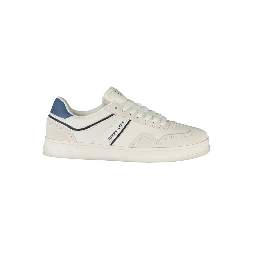 Tommy Hilfiger Herren-Sneaker aus weißem Polyurethan