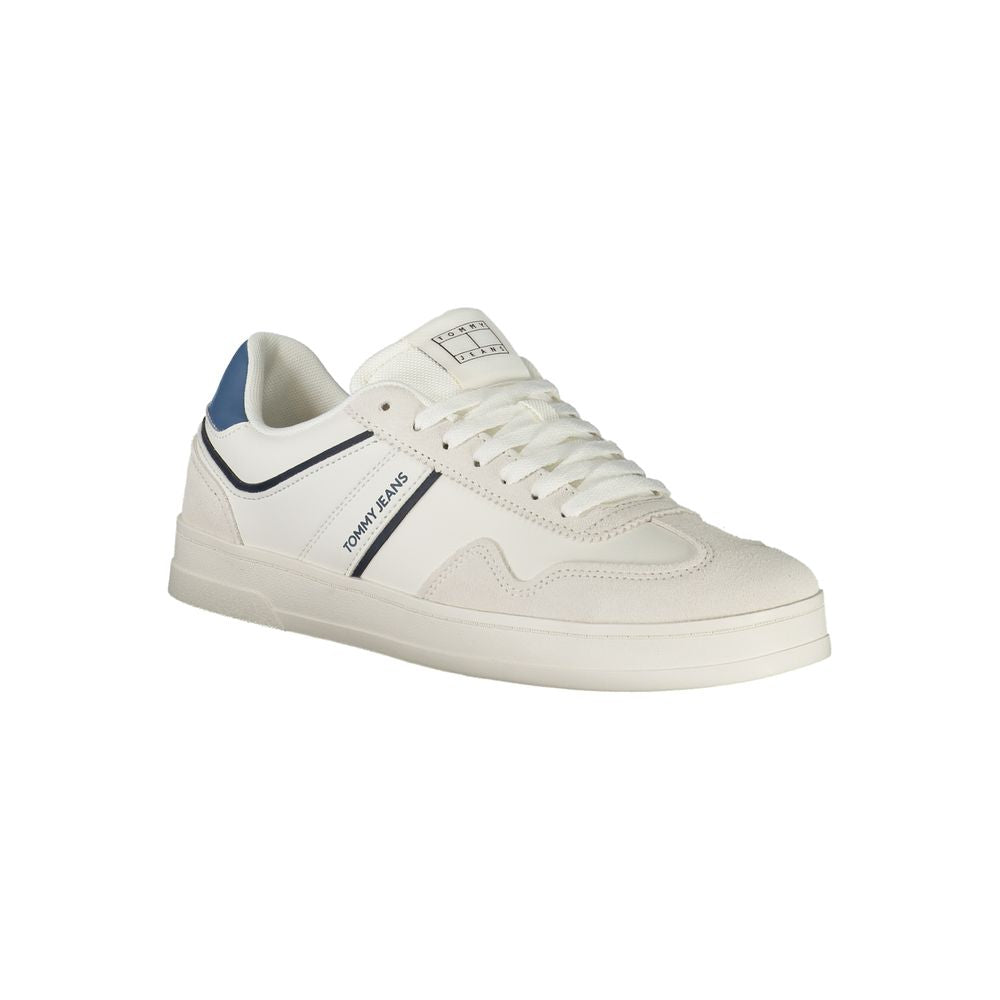 Tommy Hilfiger Herren-Sneaker aus weißem Polyurethan