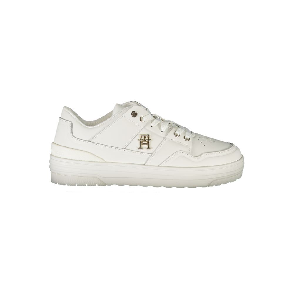 Tommy Hilfiger Weiße Leder-Sneaker für Damen