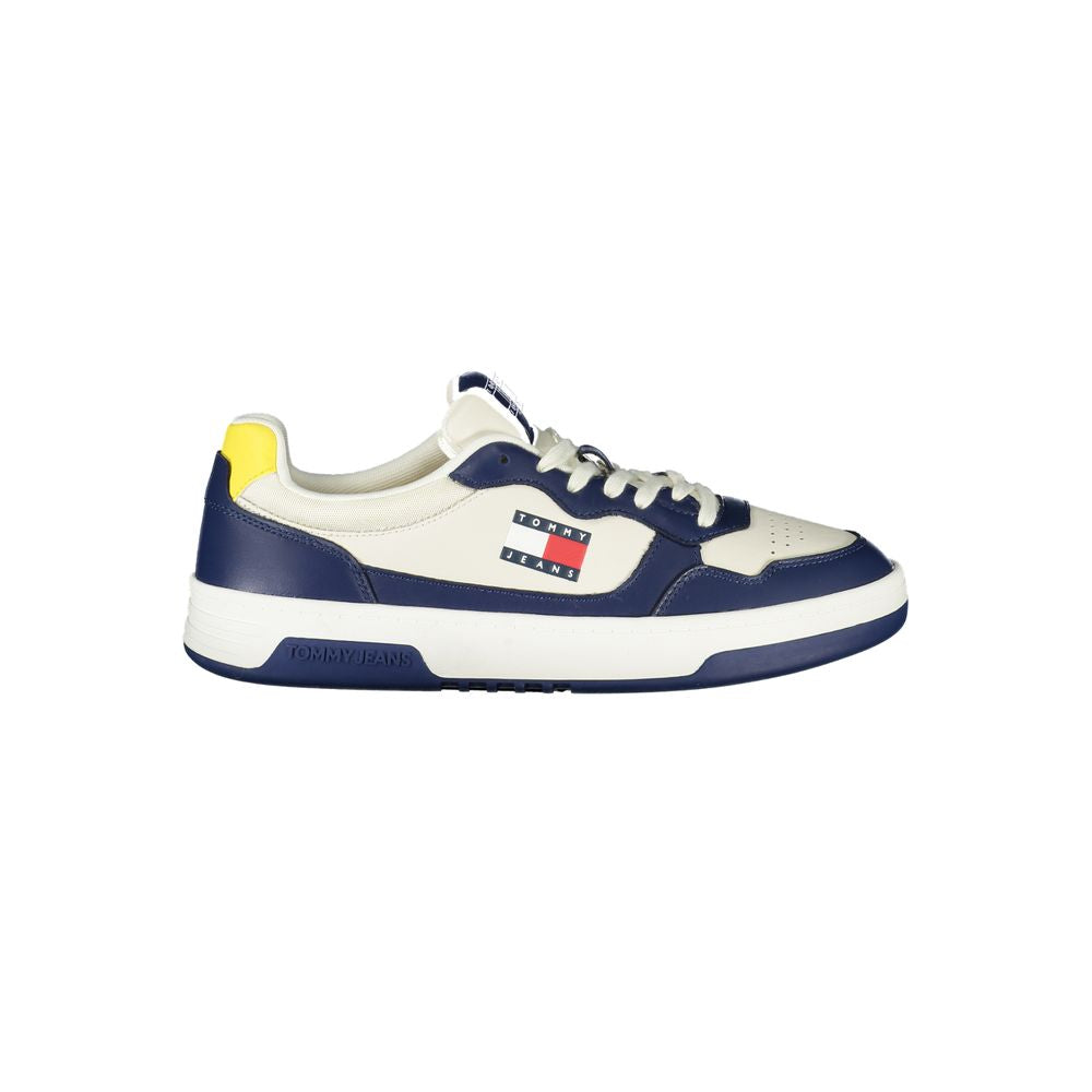 Tommy Hilfiger Men's Blue Polyurethane Sneakers