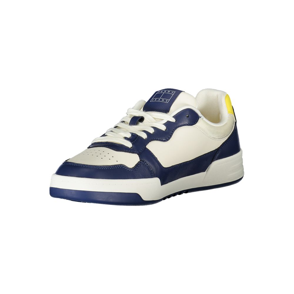 Tommy Hilfiger Men's Blue Polyurethane Sneakers