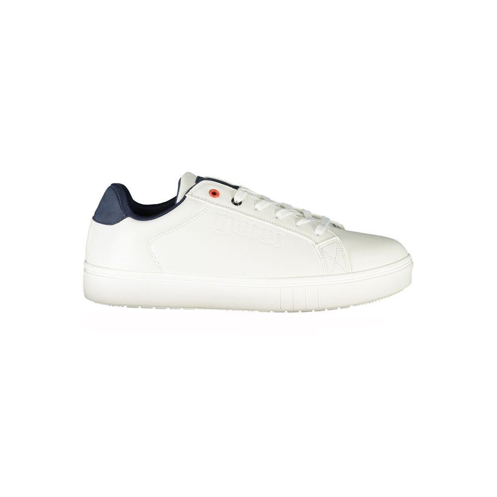 Mares Weißer Herren-Sneaker aus Polyurethan