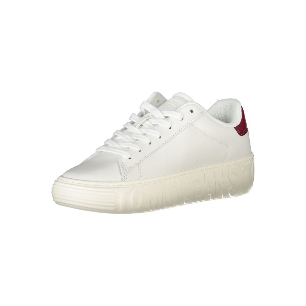 Tommy Hilfiger Weiße Leder-Sneaker für Damen