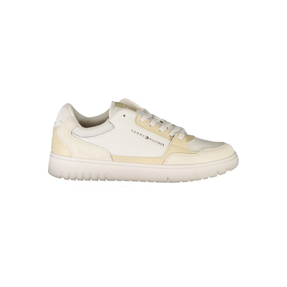 Tommy Hilfiger Beige Polyurethan-Sneaker für Herren