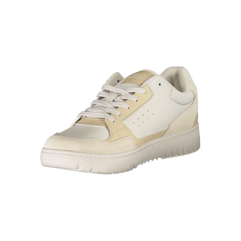 Tommy Hilfiger Beige Polyurethan-Sneaker für Herren