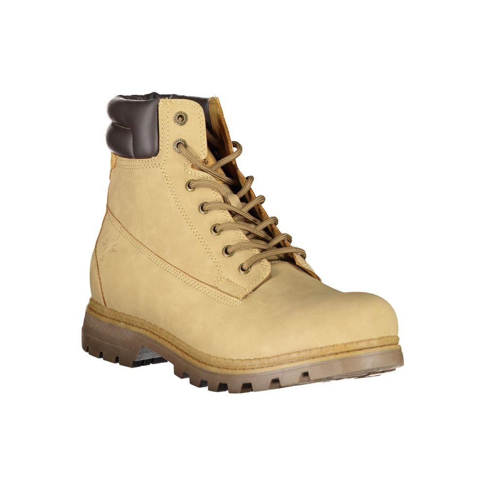 Carrera Beige Polyester Herrenstiefel