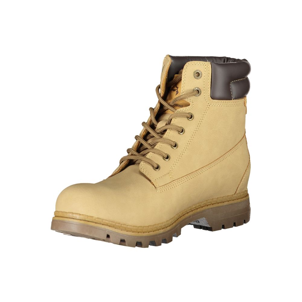 Carrera Beige Polyester Herrenstiefel