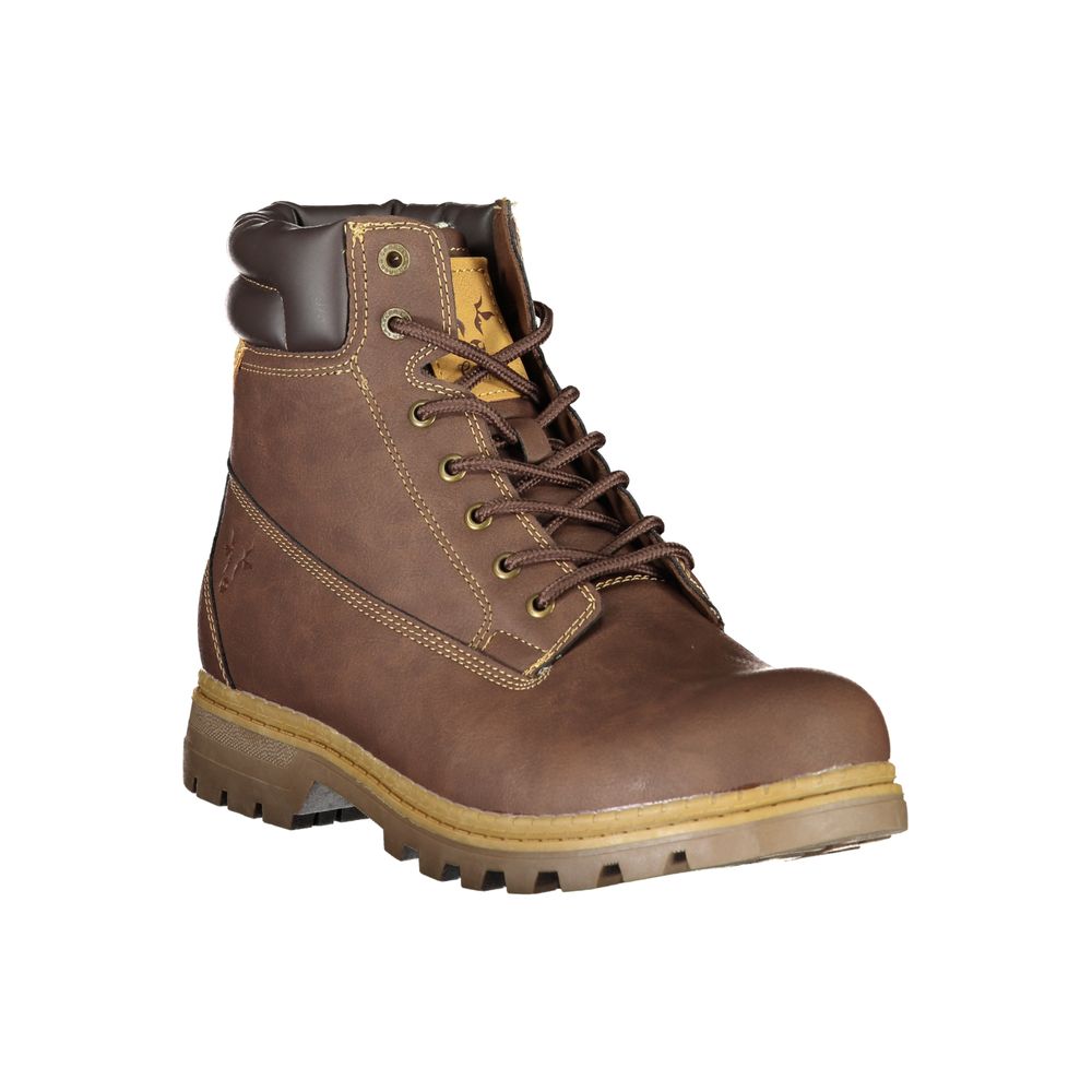 Carrera Brauner Polyester Herrenstiefel