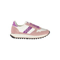 Blauer Bianco Damen-Sneaker aus Polyurethan