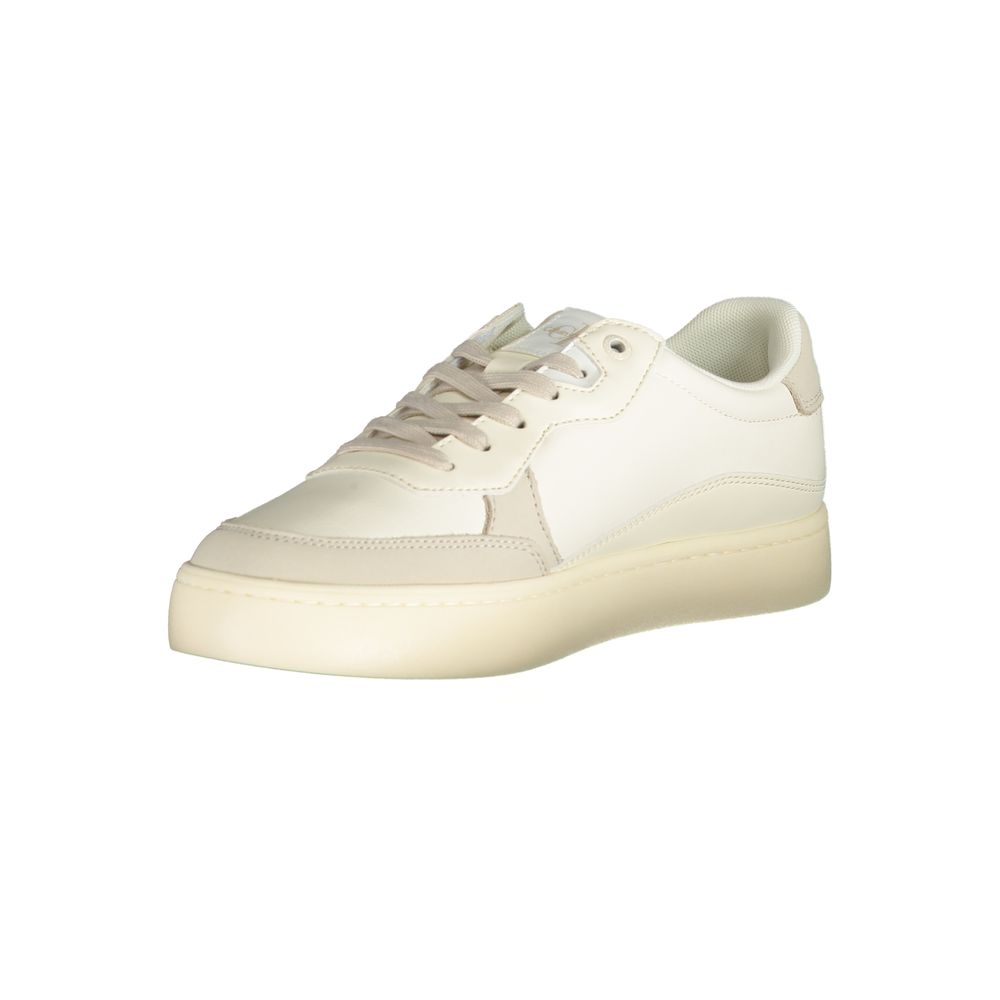 Calvin Klein Bianco Polyurethane Baskets Homme