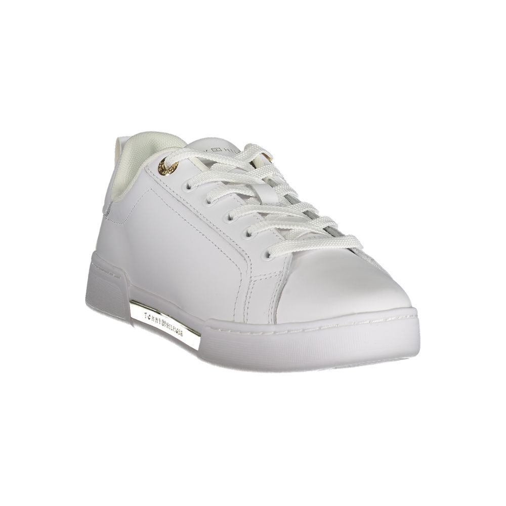 Tommy Hilfiger Sneaker aus weißem Stoff