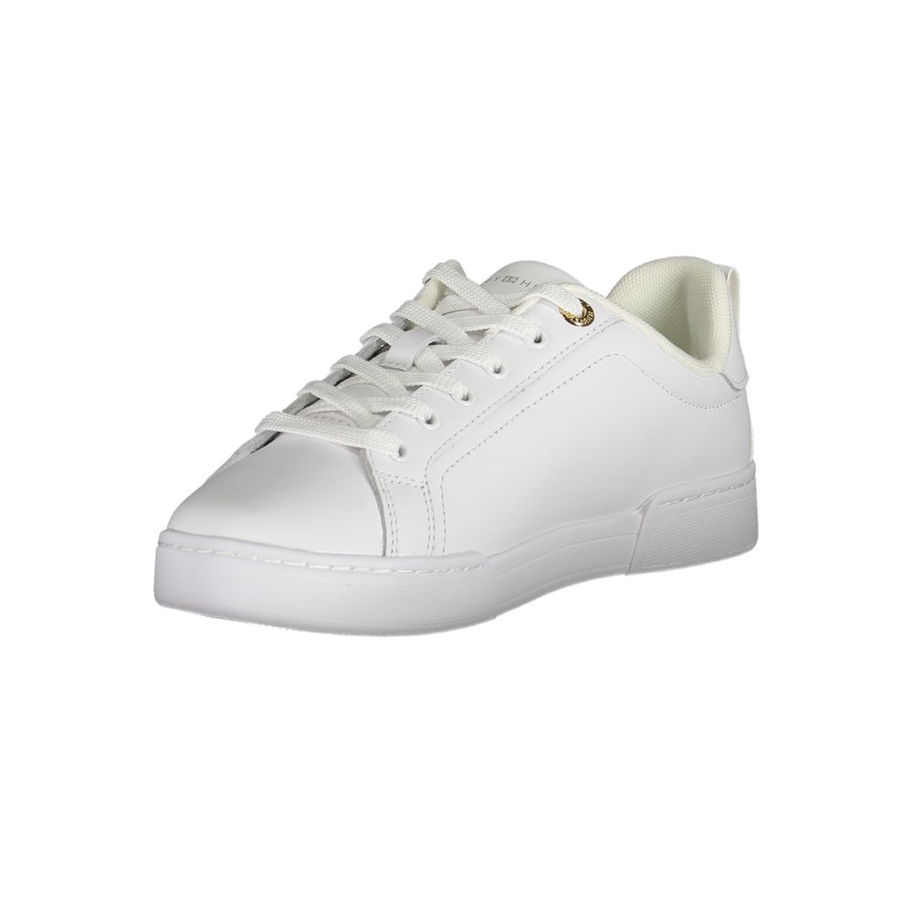Tommy Hilfiger Sneaker aus weißem Stoff