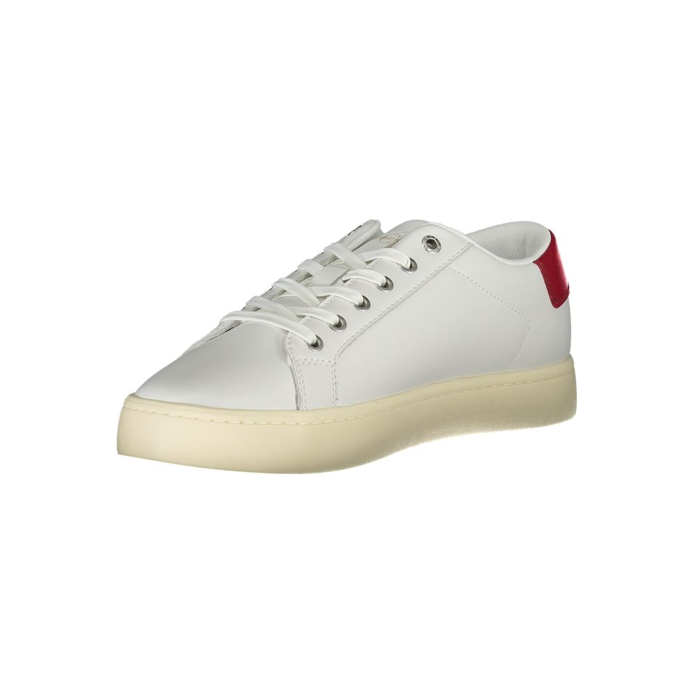 Calvin Klein White Men's Polyester Sneakers