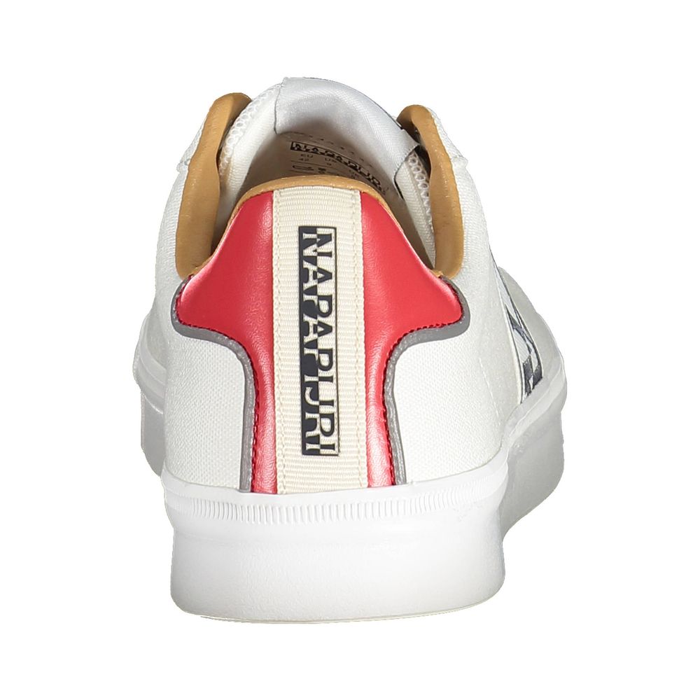 Napapijri Weiße Herren-Sneaker aus Polyurethan