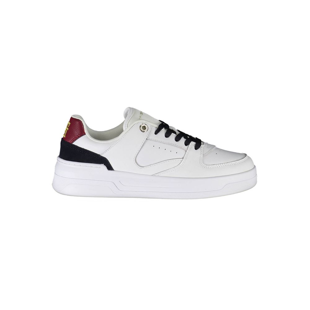 Tommy Hilfiger Sneaker aus weißem Stoff