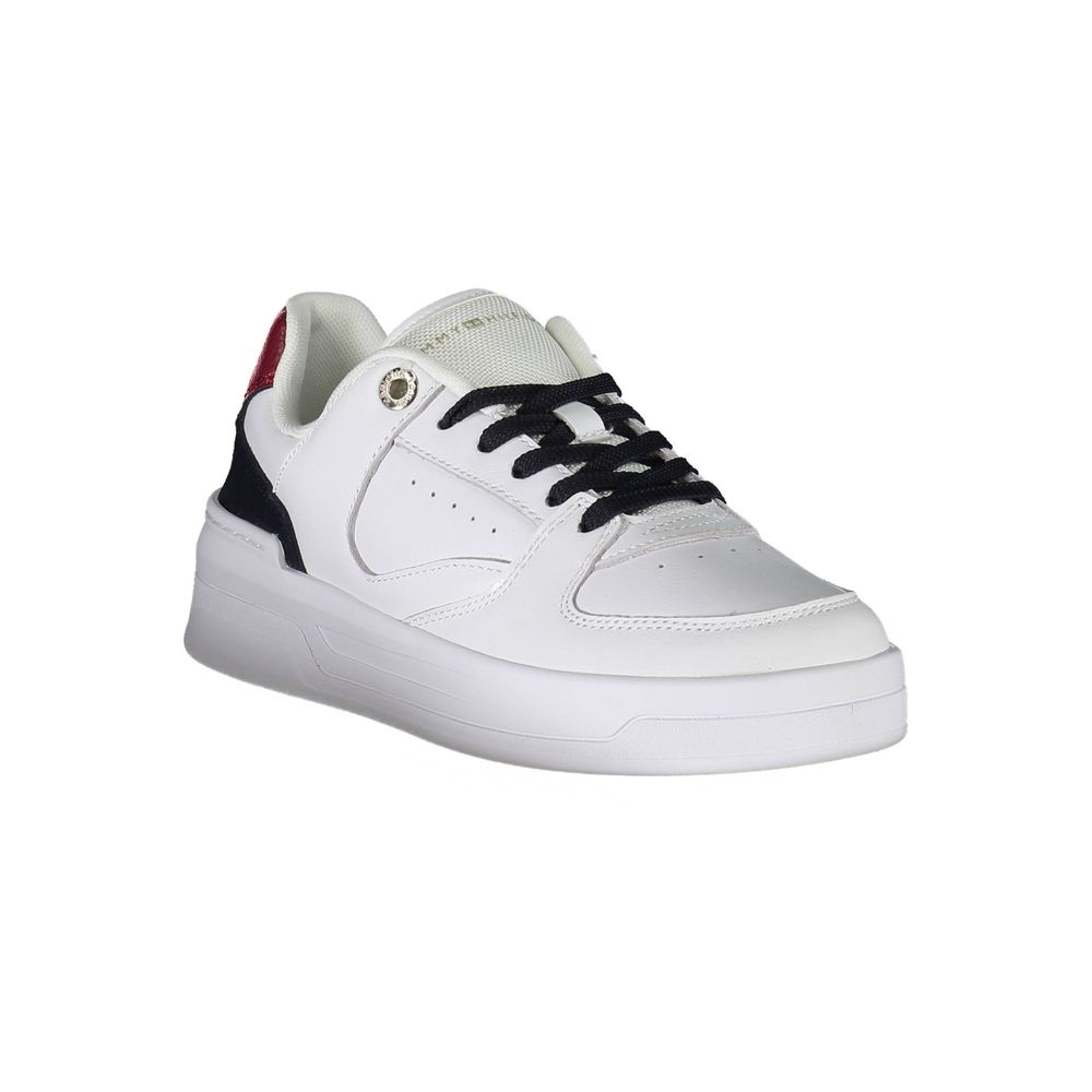 Tommy Hilfiger Sneaker aus weißem Stoff