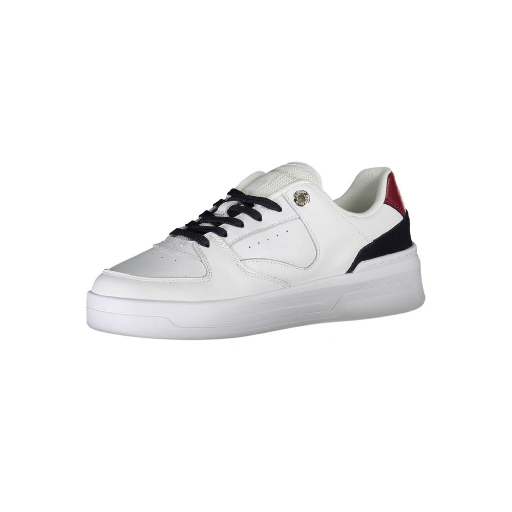 Tommy Hilfiger Sneaker aus weißem Stoff