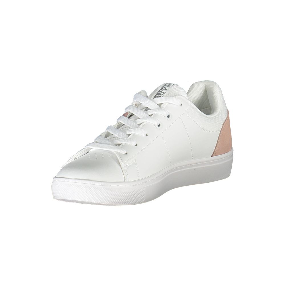 Napapijri sneakers in white fabric