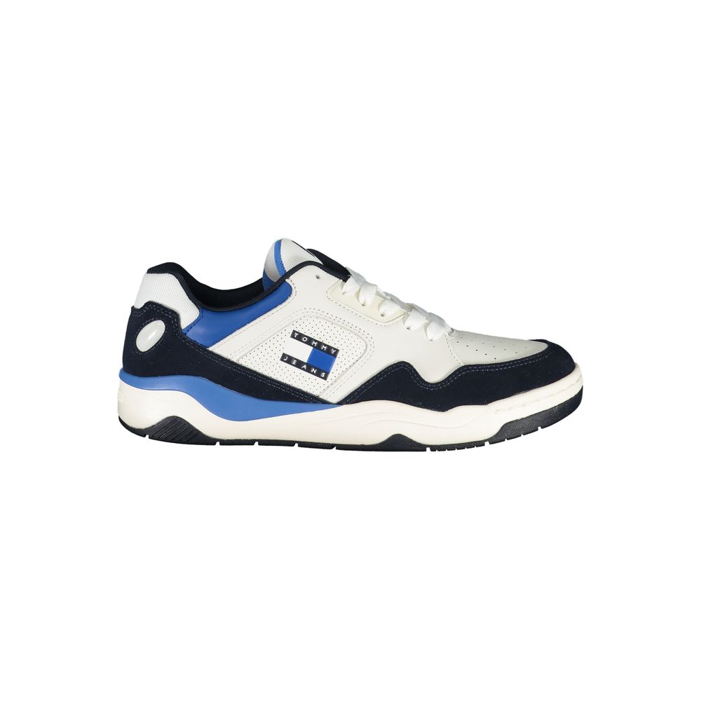 Tommy Hilfiger Men's Blue Polyurethane Sneakers