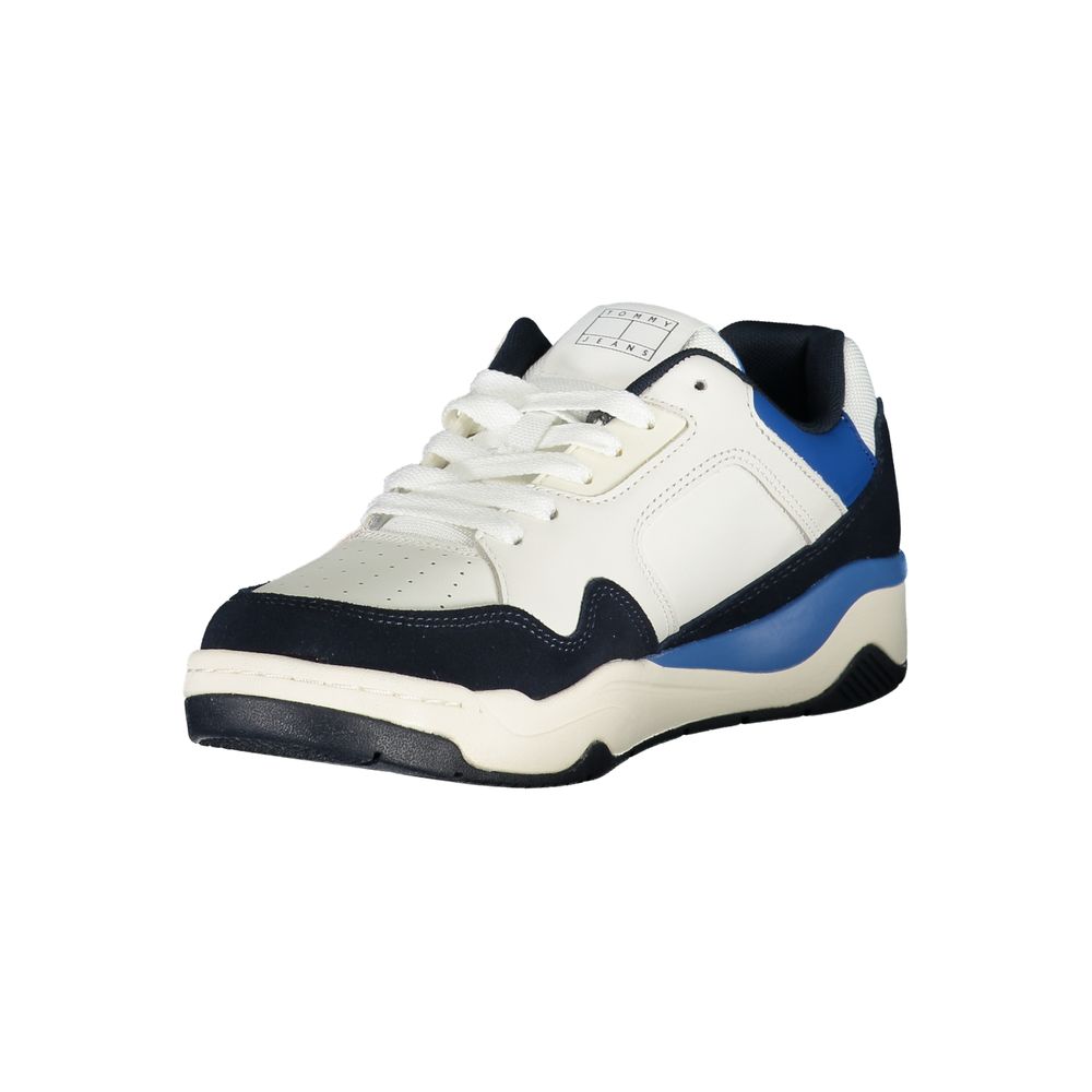 Tommy Hilfiger Men's Blue Polyurethane Sneakers