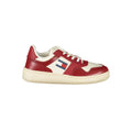 Tommy Hilfiger Baskets sportives en polyester rouge