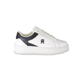 Tommy Hilfiger Bianco Damen-Sneaker aus Polyurethan