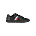 Tommy Hilfiger Schwarzer Leder Herren Sneaker