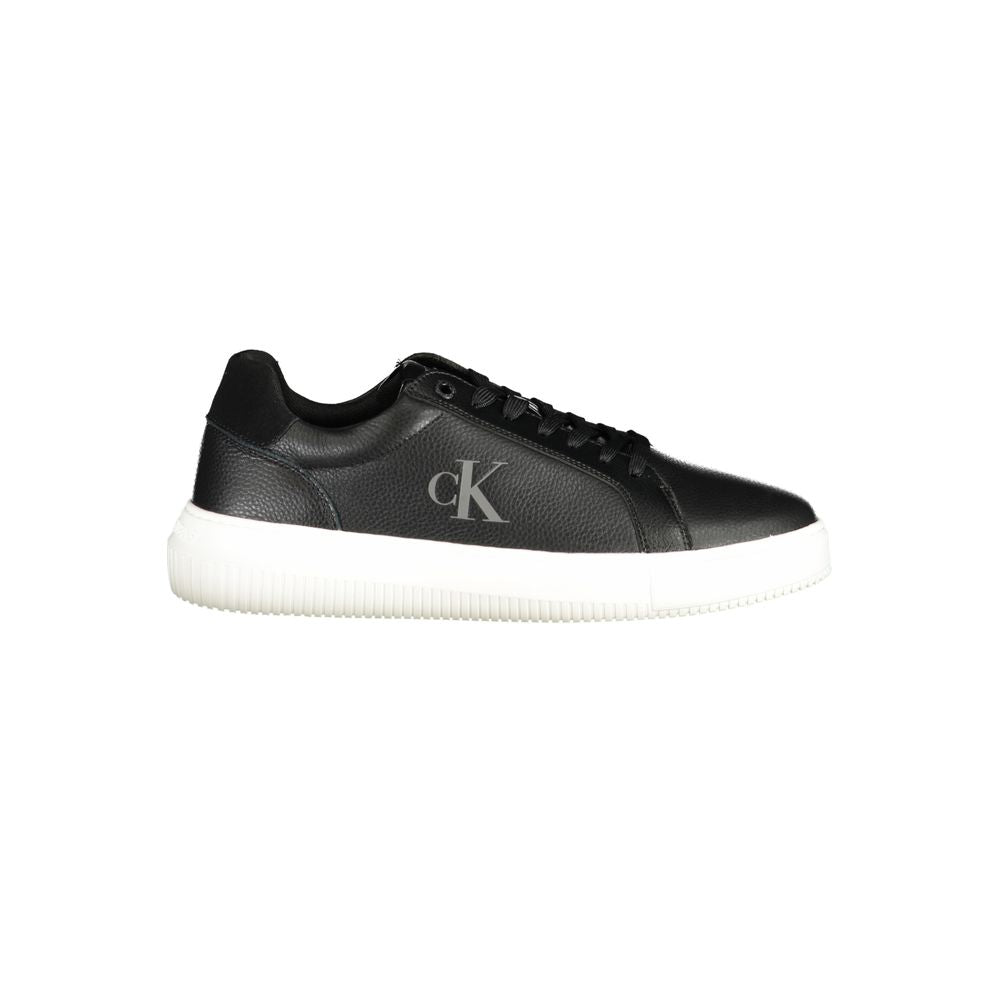 Calvin Klein Schwarzer Sneaker aus Polyurethan für Herren
