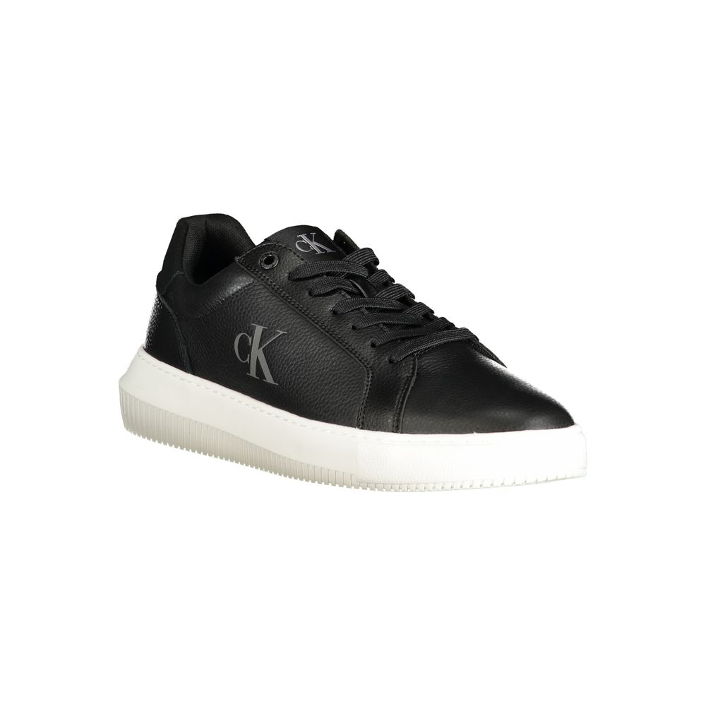 Calvin Klein Schwarzer Sneaker aus Polyurethan für Herren