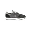 Calvin Klein Men's Black Polyurethane Sneakers