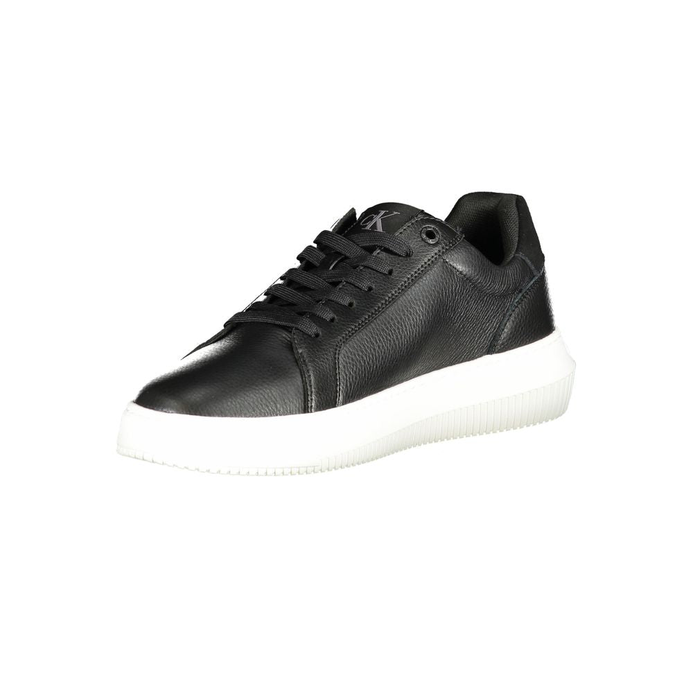 Calvin Klein Schwarzer Sneaker aus Polyurethan für Herren