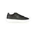 Blue Black Polyester Sports Shoes