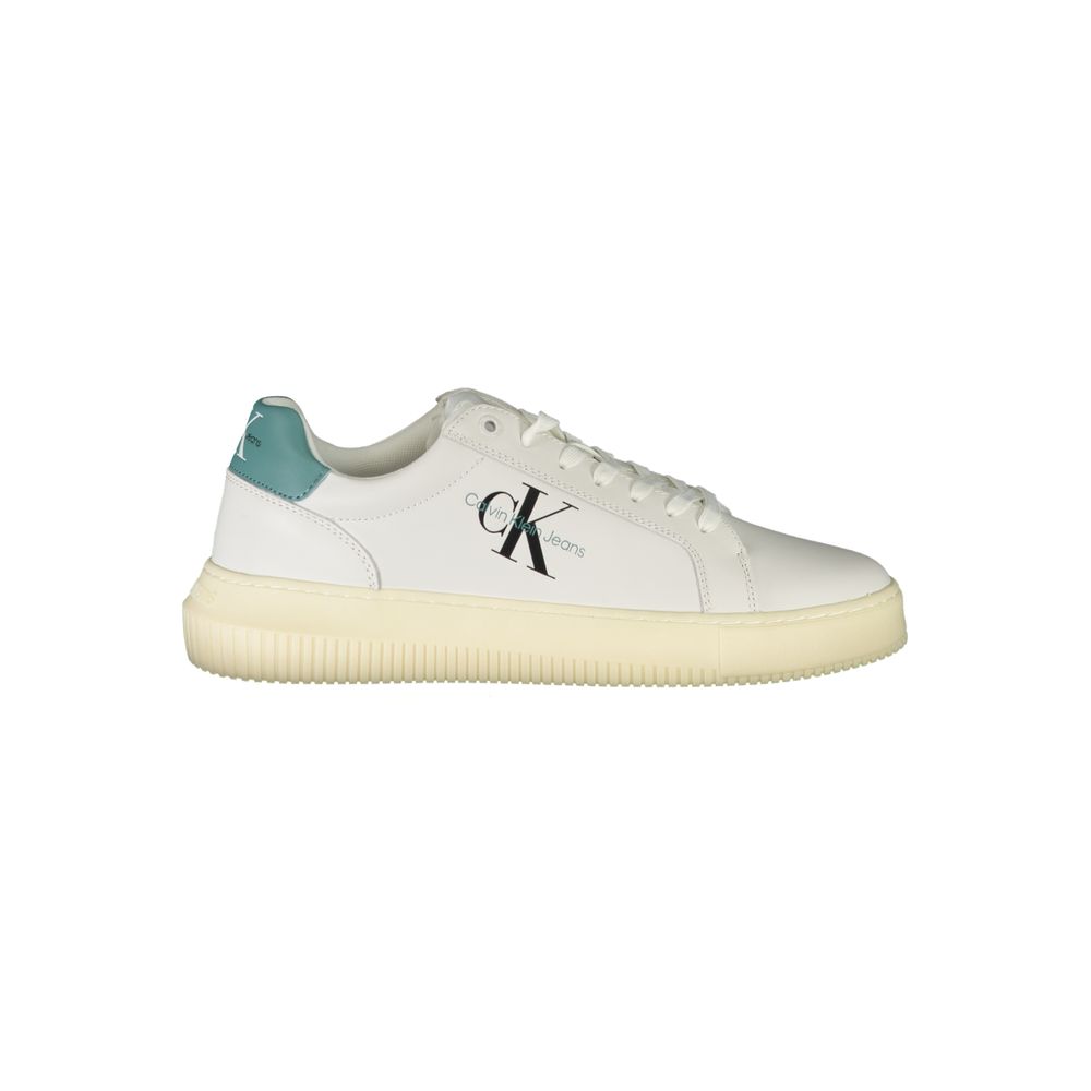 Baskets Calvin Klein en polyester blanc