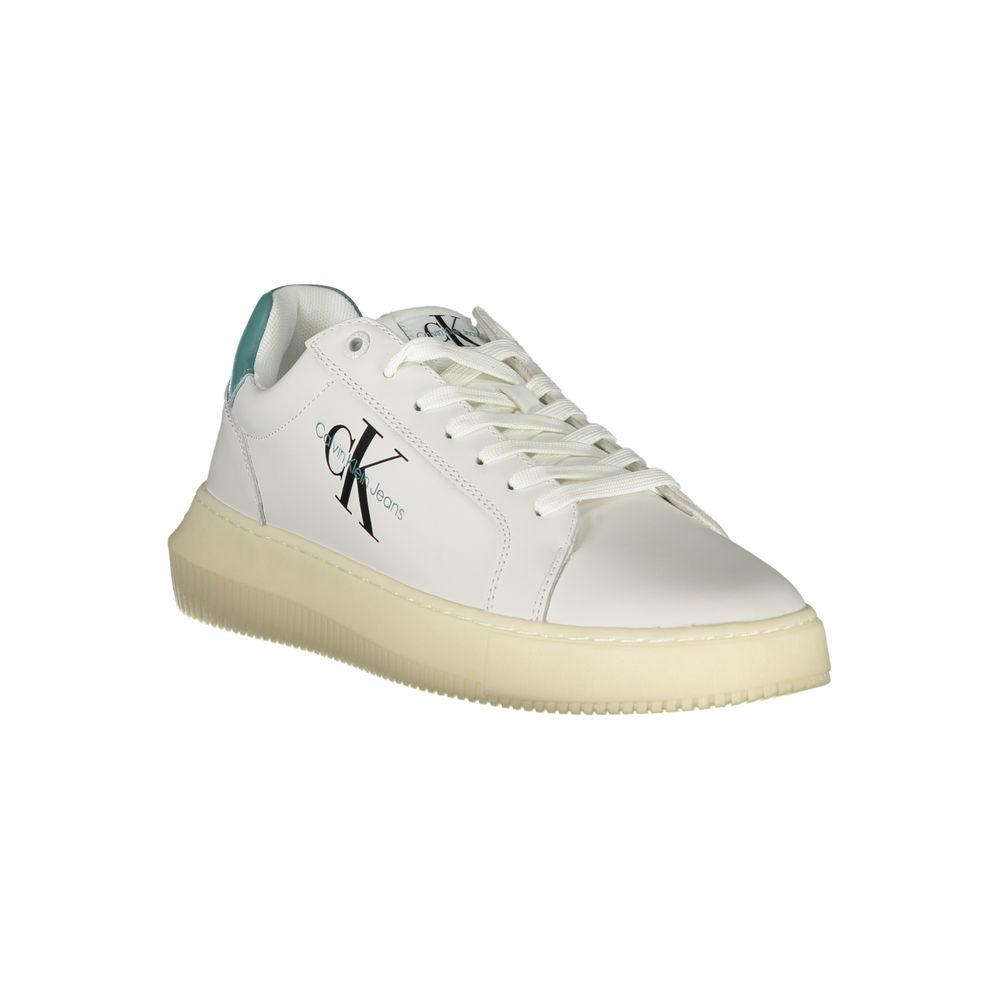 Baskets Calvin Klein en polyester blanc
