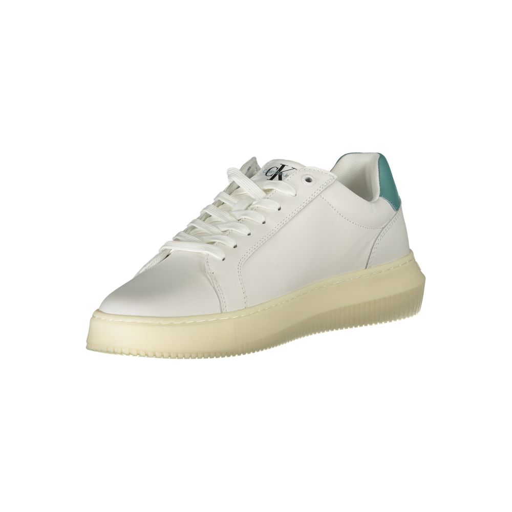 Baskets Calvin Klein en polyester blanc
