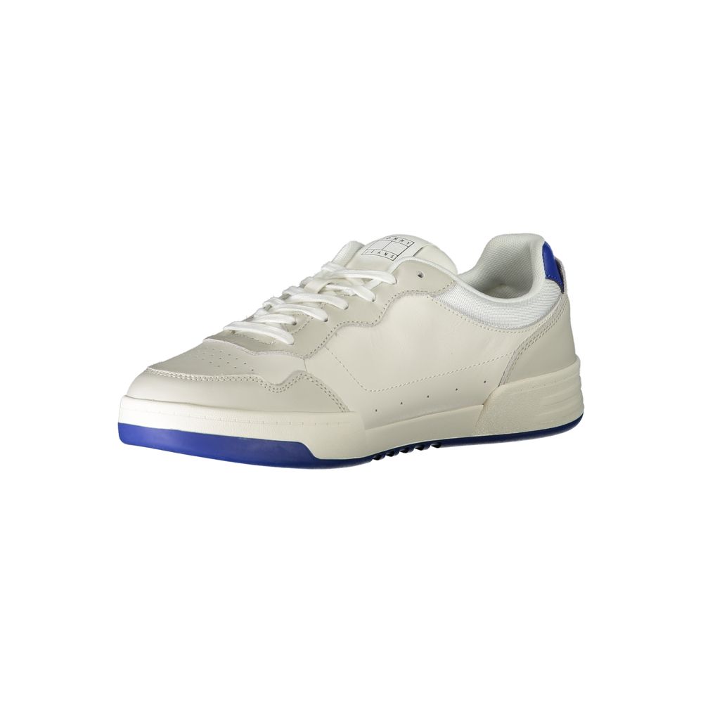 Tommy Hilfiger Bianco Polyurethane Herren Sneaker