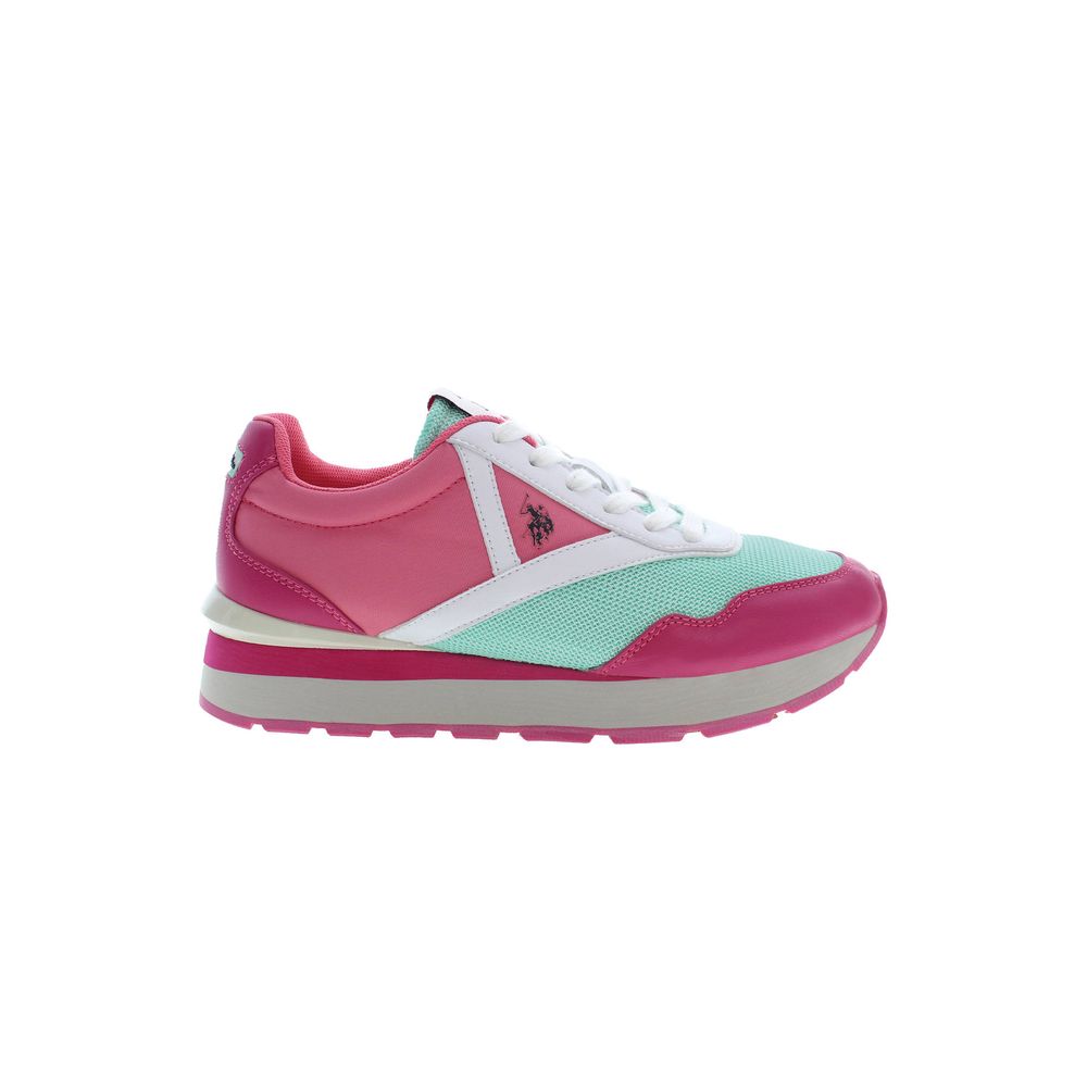 U.S. POLO ASSN. Rosa Polyester-Sneaker
