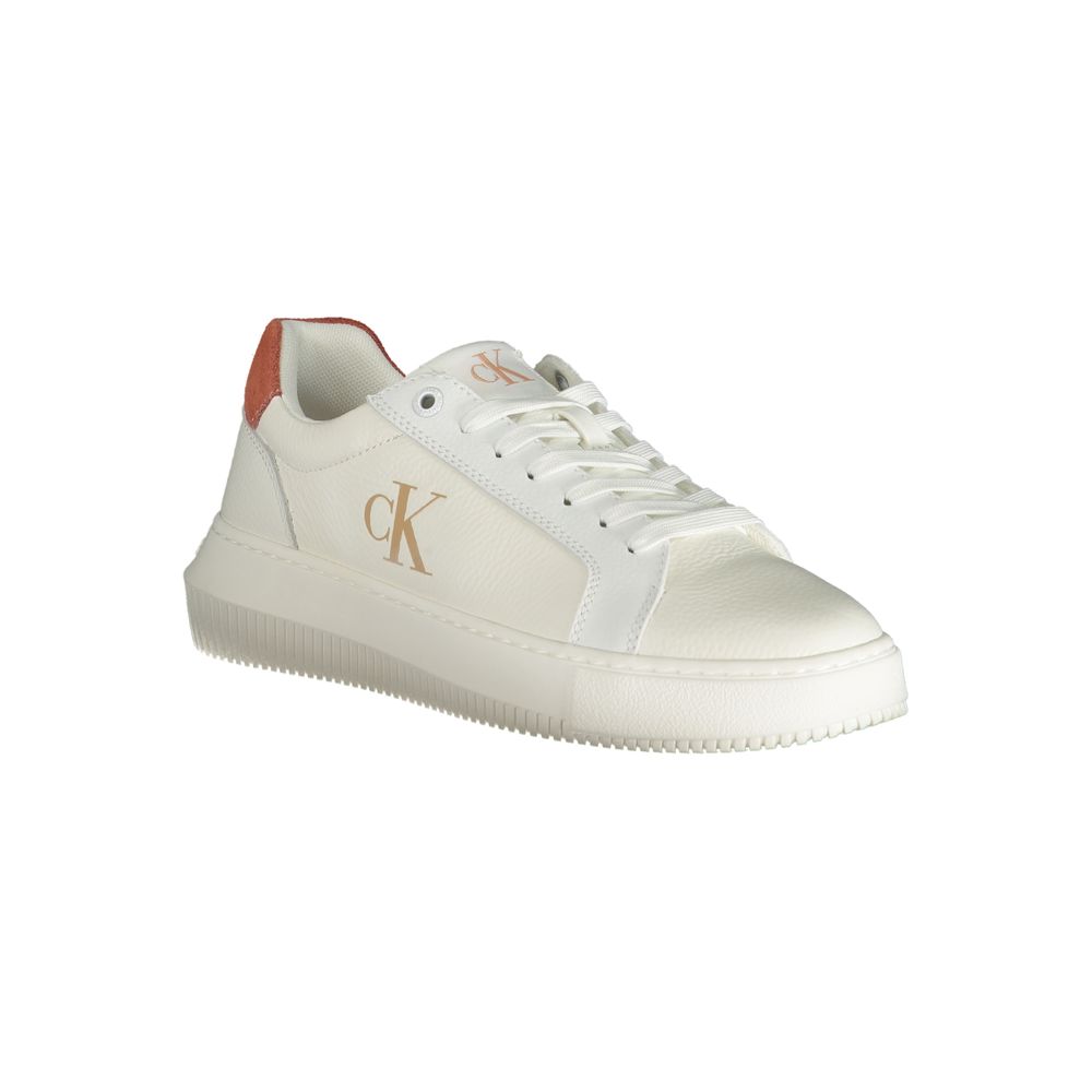 Calvin Klein White Polyurethane Women's Sneaker
