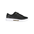 Sneakers Tommy Hilfiger noirs en cuir véritable