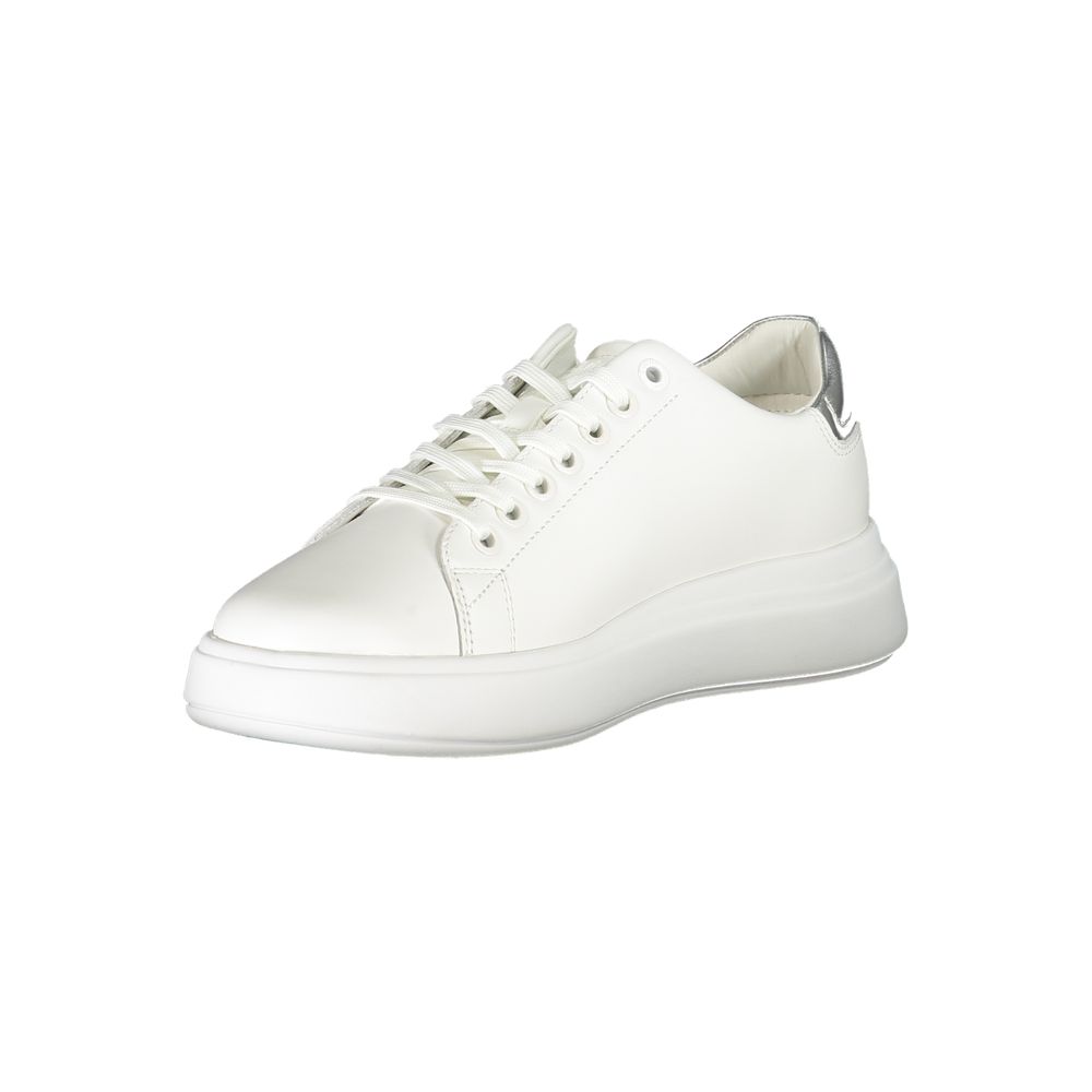 Calvin Klein sneakers in white fabric