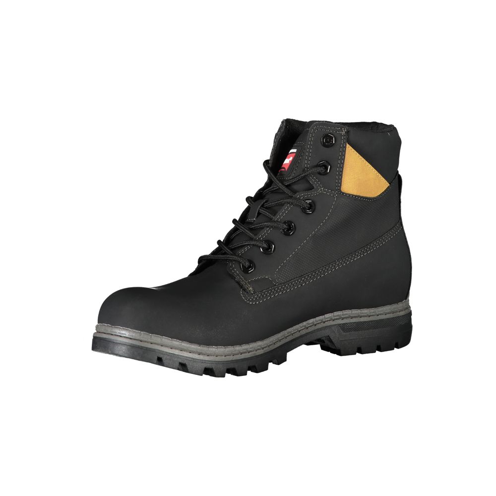 Carrera Bottines noires pour homme en polyuréthane