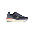 Blauer Herren-Sneaker aus Polyurethan