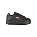 Baskets Tommy Hilfiger noires en polyuréthane pour femme