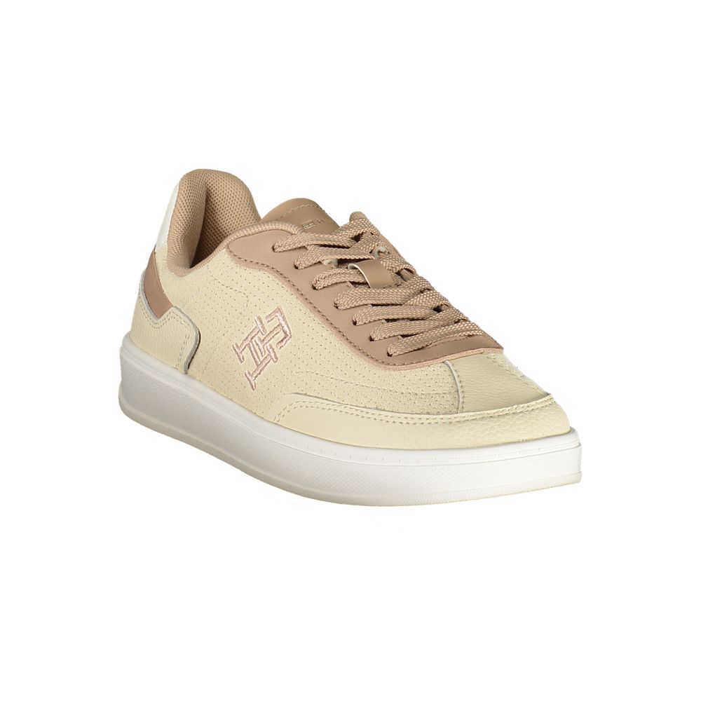 Tommy Hilfiger Women's Trainers in Beige Polyurethane