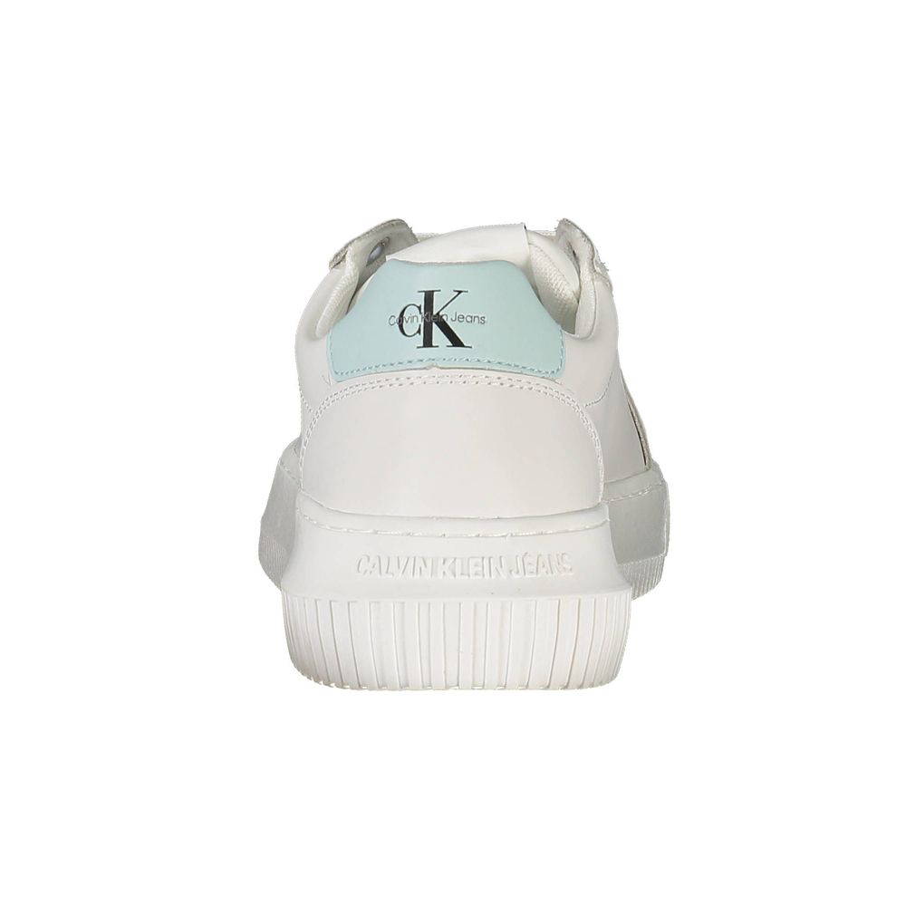 Calvin Klein sneakers in white fabric