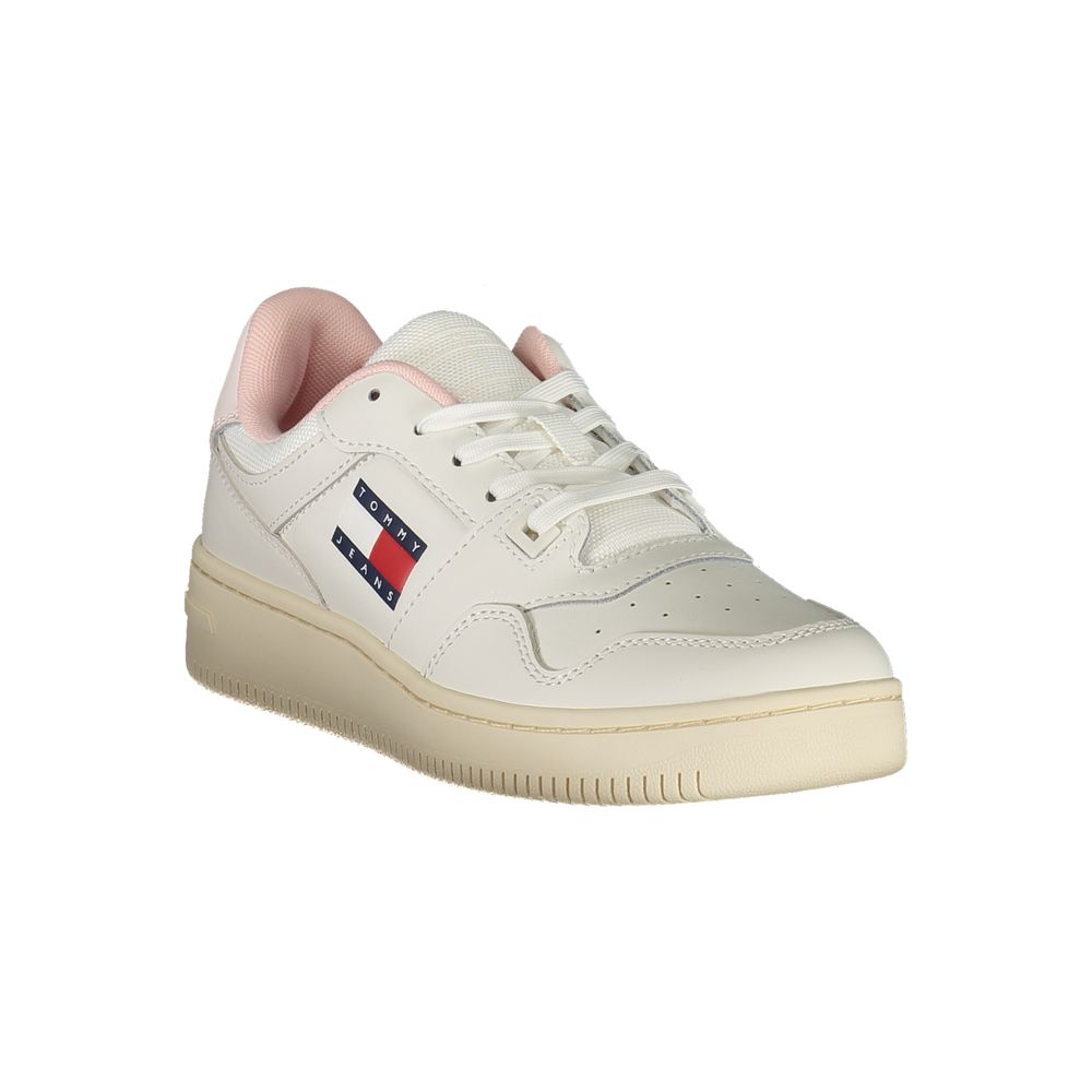 Tommy Hilfiger white canvas sneakers