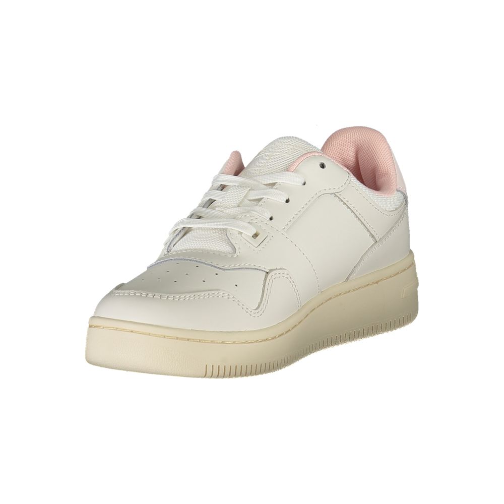 Tommy Hilfiger white canvas sneakers